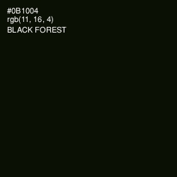 #0B1004 - Black Forest Color Image